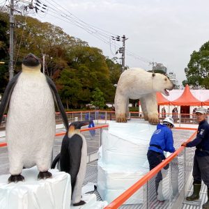 リンクのマスコットたちを所定の位置に。